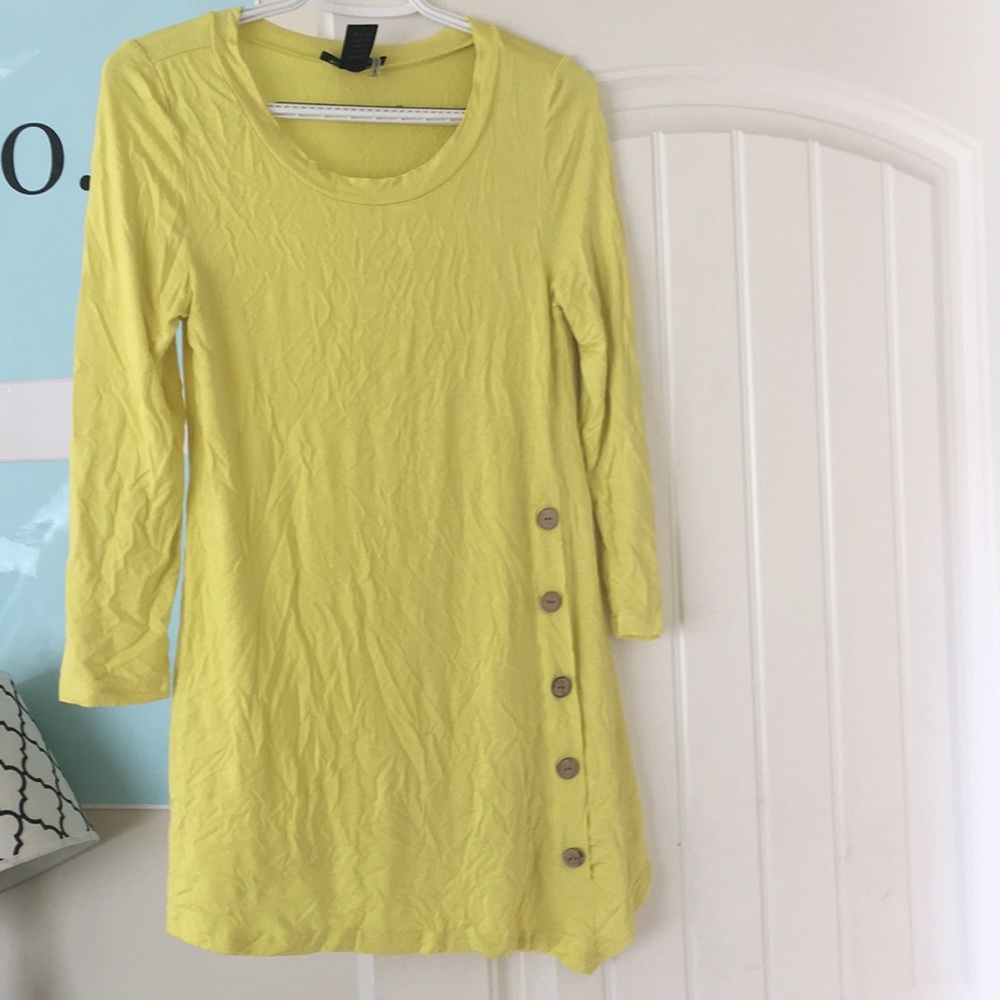 Neon Yellow Long Sleeve Shirt